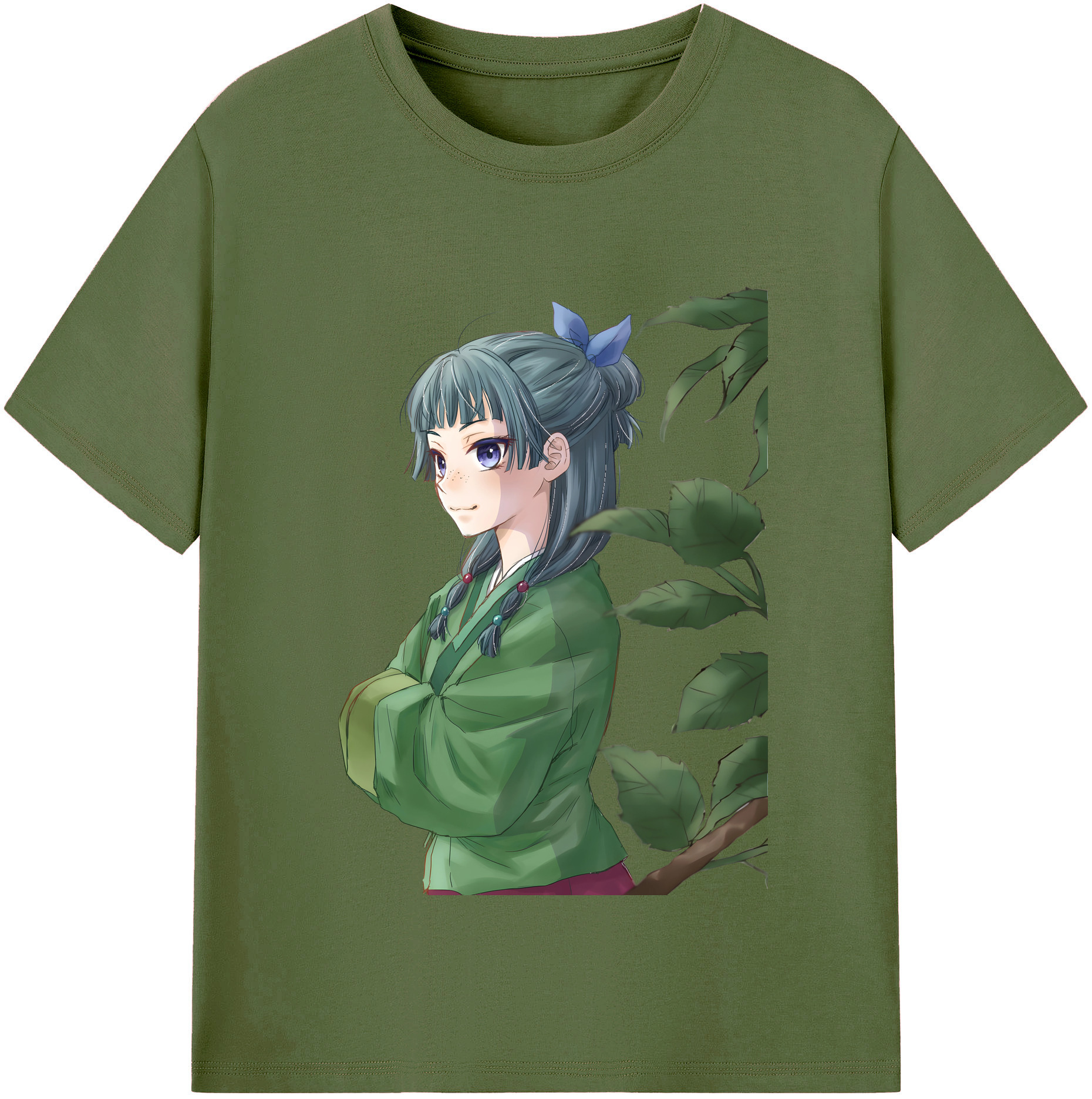 （画像用） 薬屋のひとりごと The Apothecary Diaries 綿100％半袖Tシャツ（フロントプリント）